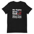 My Rights Don't End Where Your Feelings Begin Short-sleeve unisex t-shirt - Mainstream Freedom